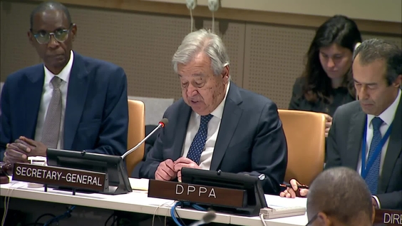 António Guterres (UN Secretary-General) on the Exercise of the Inalienable Rights of the Palestinian People