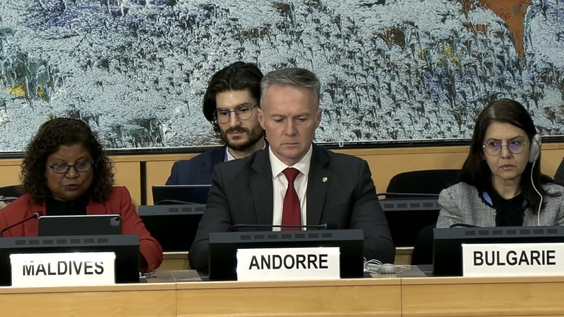 Maldives UPR Adoption - 50th Session of Universal Periodic Review