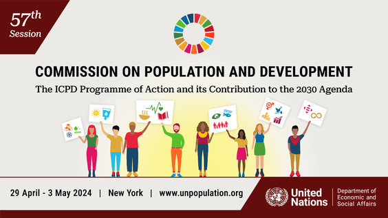 (9th plenary meeting) 57th session of the Commission on Population and Development, CPD57