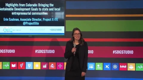 Barcamp (Erin Szulman): Highlights from Colorado - SDG Studio, Global Festival of Action for Sustainable Development 2018 