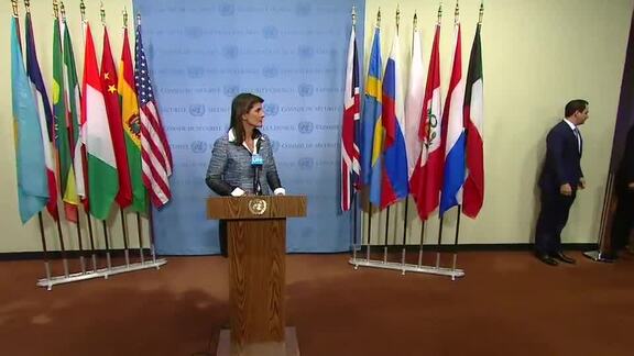 President of Security Council Briefs Press