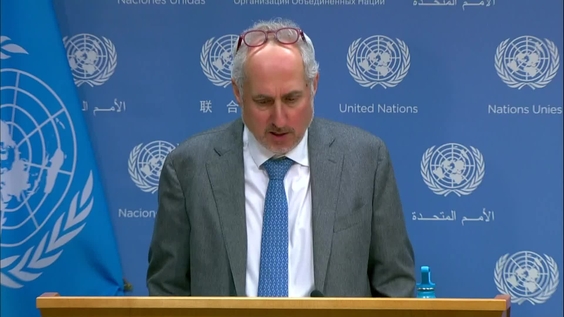 Senior Personnel Appointment, Secretary-General in Iraq, Deputy Secretary-General/Travels  & other topics - Daily Press Briefing