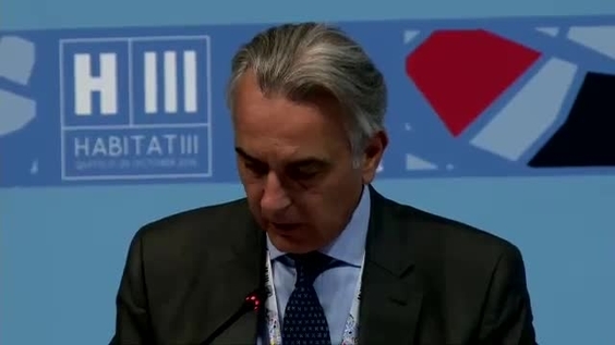 Representative of the League of Arab States, Habitat III, 7th plenary meeting