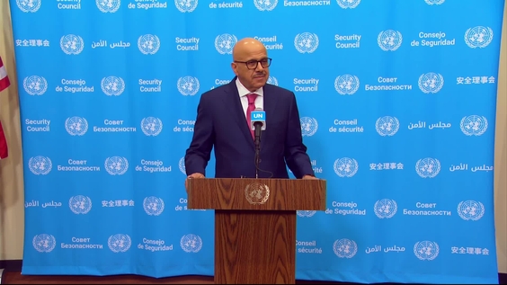 Bahrain (Foreign Minister) on the situation in the Middle East - Security Council Media Stakeout