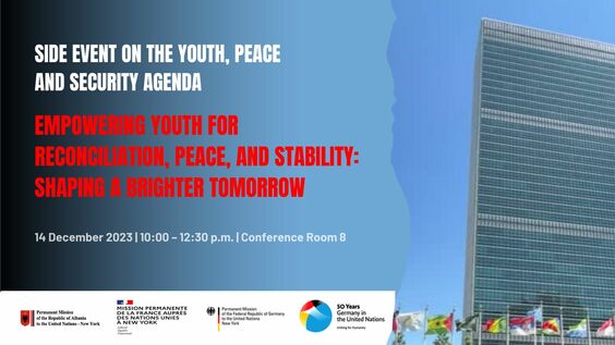 Empowering Youth for Reconciliation, Peace, and Stability: Shaping a Brighter Tomorrow