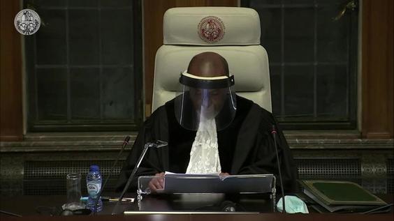 The  International Court of Justice (ICJ) delivers its Judgment on the merits of the case concerning Immunities and Criminal Proceedings (Equatorial Guinea v. France) 