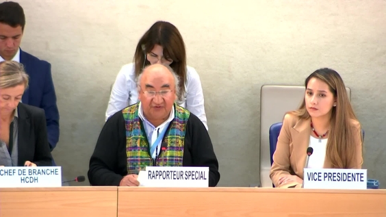 ID: SR on Indigenous Peoples - 27th Meeting, 54th Regular Session of Human Rights Council