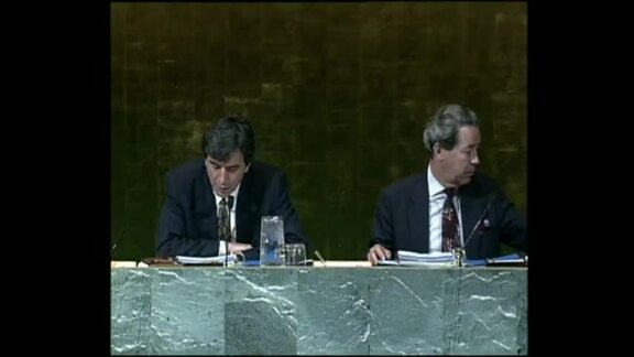 110th Plenary Meeting of General Assembly 47th Session