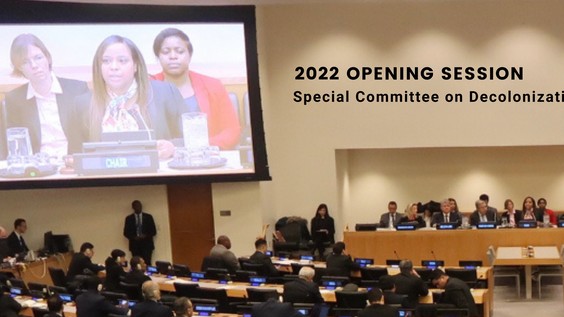 Special Committee on Decolonization (C-24) - 1st plenary meeting, 2022 session
