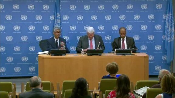 High Level Officials Brief Press on Day of UN Peacekeepers