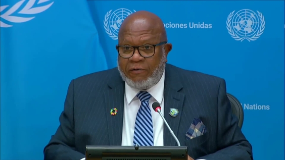 Press Conference: Dennis Francis (President of the General Assembly, 78th session) to share appraisal on key moments of his tenure as President