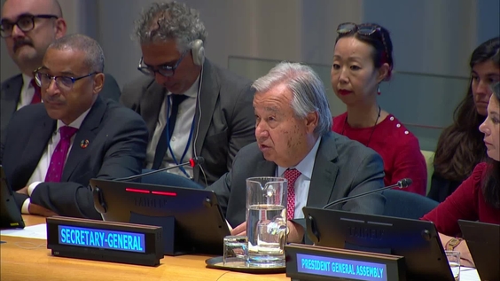 António Guterres (UN Secretary-General) on peace operations - General Assembly, 80th session