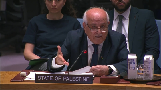 The situation in the Middle East, including the Palestinian question - Security Council, 9975th meeting