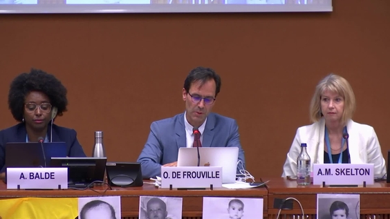 457th Meeting, 25th Session, Committee on Enforced Disappearances (CED)