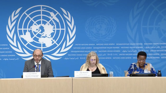 UNEP - Press Conference: INC-5.2 on plastic pollution