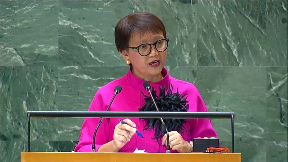 Indonesia - Minister for Foreign Affairs Addresses General Debate, 79th Session