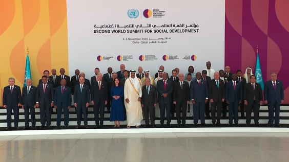 VVIP Arrivals, Greetings, Reception & Family Photo - Second World Summit for Social Development (Doha, Qatar 4-6 November 2025)