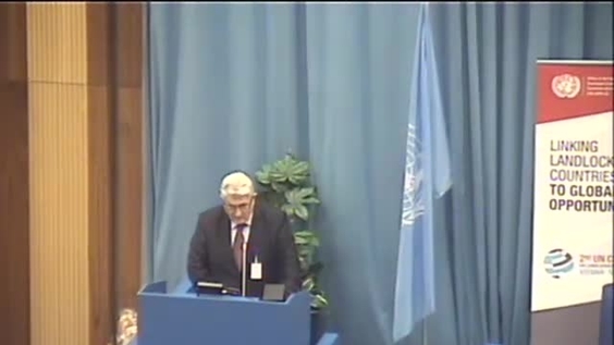 Shamil Aleskerov (Economic Cooperation Organization), 5th plenary meeting