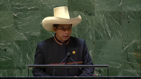 Peru - President Addresses General Debate, 76th Session