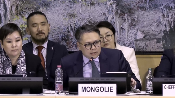 Mongolia Review - 50th Session of Universal Periodic Review