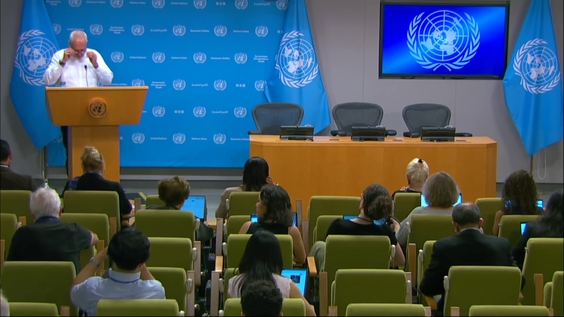 Sustainable Development Goals Report 2025,  Francesca Albanese & other topics - Daily Press Briefing