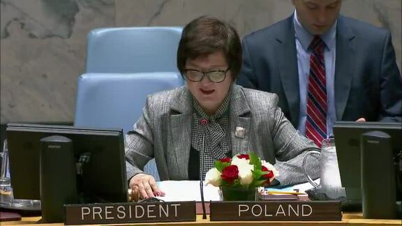 8265th Security Council Meeting: Situation in Middle East, Palestinian Question