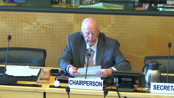 2039th Meeting, 77th Session, Committee Against Torture (CAT)