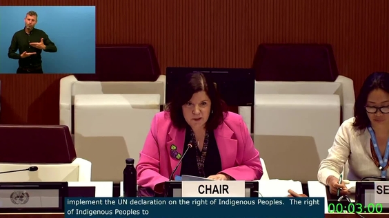4th Meeting, 18th Session Expert Mechanism on the Rights of Indigenous Peoples (EMRIP)