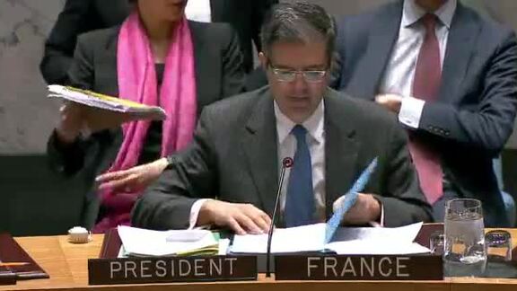 7403rd Security Council metting on the situation in Afghanistan 