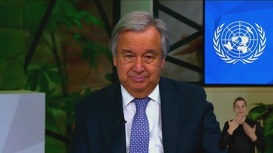 António Guterres (UN Secretary-General) at the Opening Ceremony of World Urban Forum 11th Session