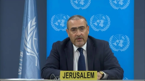 Ramiz Alakbarov (UNSCO) on the situation in the Middle East, including the Palestinian question - Security Council, 10214th meeting