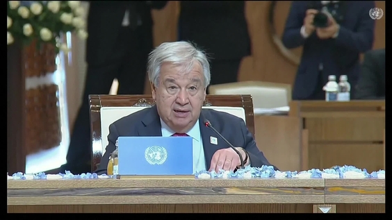 António Guterres (UN Secretary-General) at Shanghai Cooperation Organisation Summit