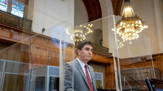 THE HAGUE – The International Court of Justice (ICJ) holds public hearings in the case Azerbaijan v. Armenia