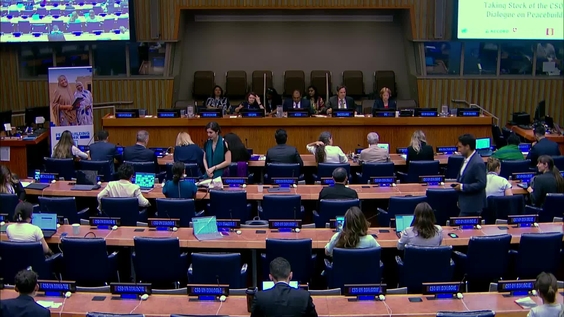 Taking Stock of the CSO-UN Dialogue on Peacebuilding