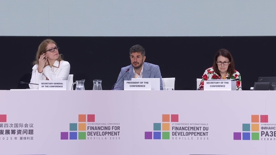 Seventh Plenary Meeting - 4th International Conference on Financing for Development FFD4 (Sevilla, Spain)
