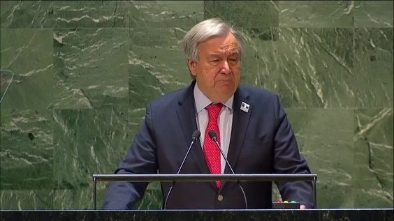 Antonio Guterres (UN Secretary-General) on the 1994 Genocide against the Tutsi in Rwanda