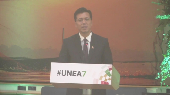 Lok Bahadur Thapa (President of the 2026 session of the Economic and Social Council), Opening of the High-Level Segment | UNEA-7