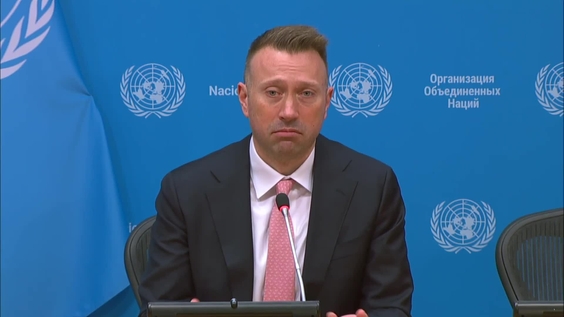 Sean Casey, World Health Organization, on the health situation in Gaza - Press Conference