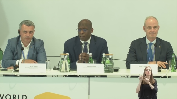 Urban Crisis Response: Press Conference Centre - World Urban Forum 11th Session