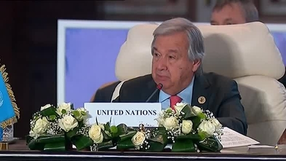 Remarks by UN Chief António Guterres at the Cairo Summit for Peace