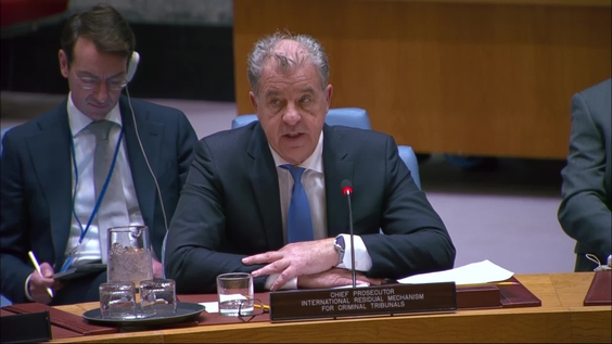 Serge Brammertz (IRMCT) on the International Residual Mechanism for Criminal Tribunals - Security Council, 10059th meeting