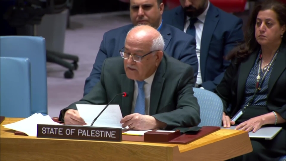 The situation in the Middle East, including the Palestinian question - Security Council, 9667th meeting