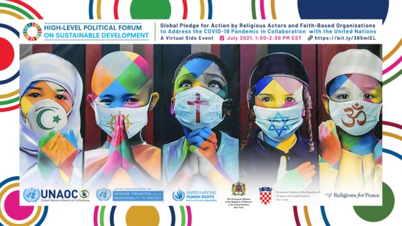 Global Pledge for Action by Religious Actors and Faith-Based Organizations to Address the COVID-19 Pandemic in Collaboration with the UN.