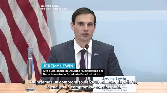 Estados Unidos prometió 2000 millones de dólares a la ONU para asistencia humanitaria