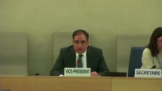 44th Meeting, 49th Regular Session of Human Rights Council