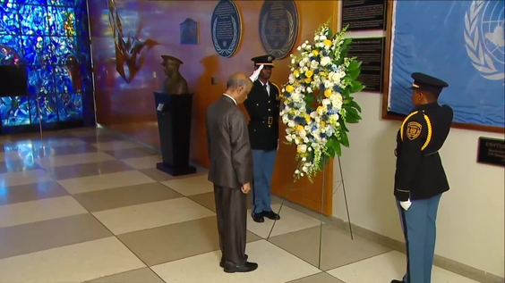Wreath-laying ceremony