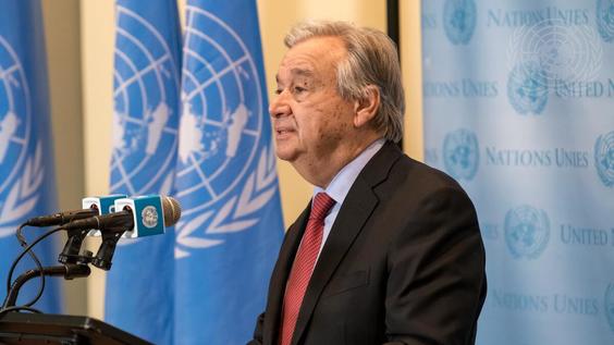Press Conference: António Guterres, UN Secretary-General ahead of the start of the Seventy-sixth Session of the UN General Assembly and his Common Agenda Report