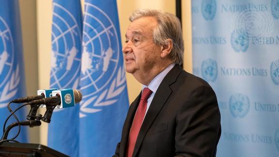 Press Conference: UN Secretary-General António Guterres ahead of the start of the 76th Session of the UN General Assembly and his Common Agenda Report