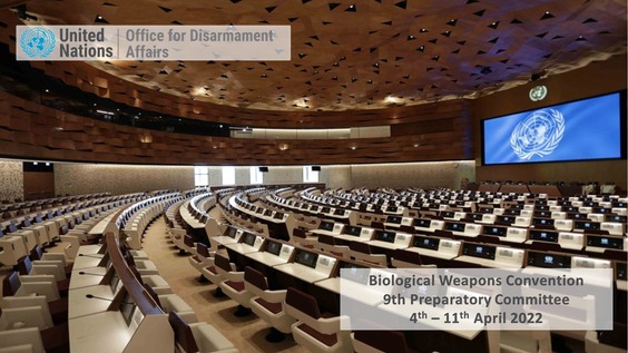 14th Meeting, Biological Weapons Convention – 9th Preparatory Committee