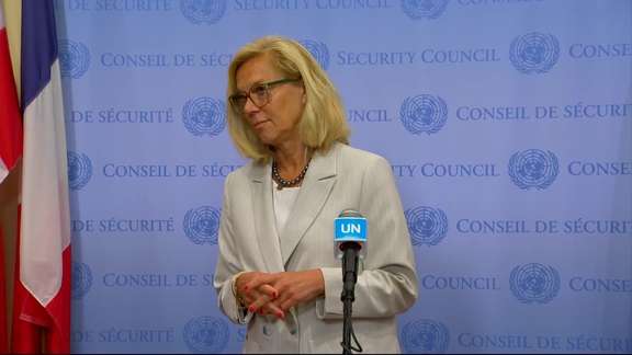 Sigrid Kaag (UNSCO) on the situation in the Middle East (including the Palestinian question) - Security Council Media Stakeout